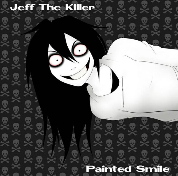 600x594 Jeff The Killer Painted Smile By Violet2018 - Jeff The Killer Painting