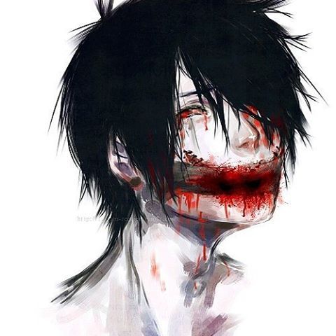 480x480 Resultado De Imagen Para Anime Boy Gore - Jeff The Killer Painting