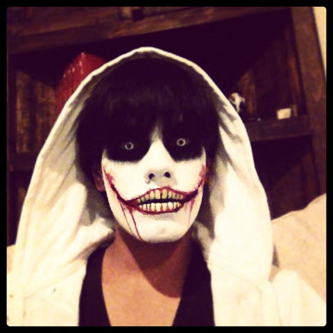 480x480 Jeff The Killer Face Paint Images Ideas Before Painting Face - Jeff The Killer Painting