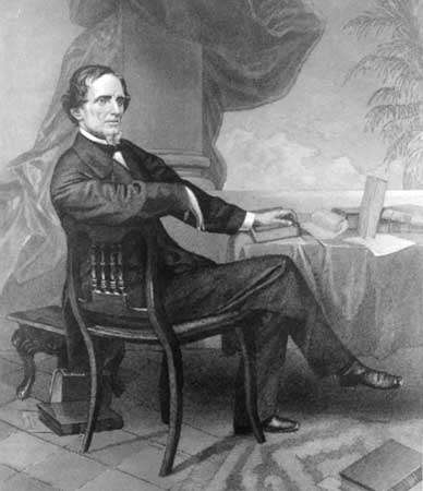 388x450 Jefferson Davis Biography, Facts, Amp Quotes - Jefferson Davis Painting