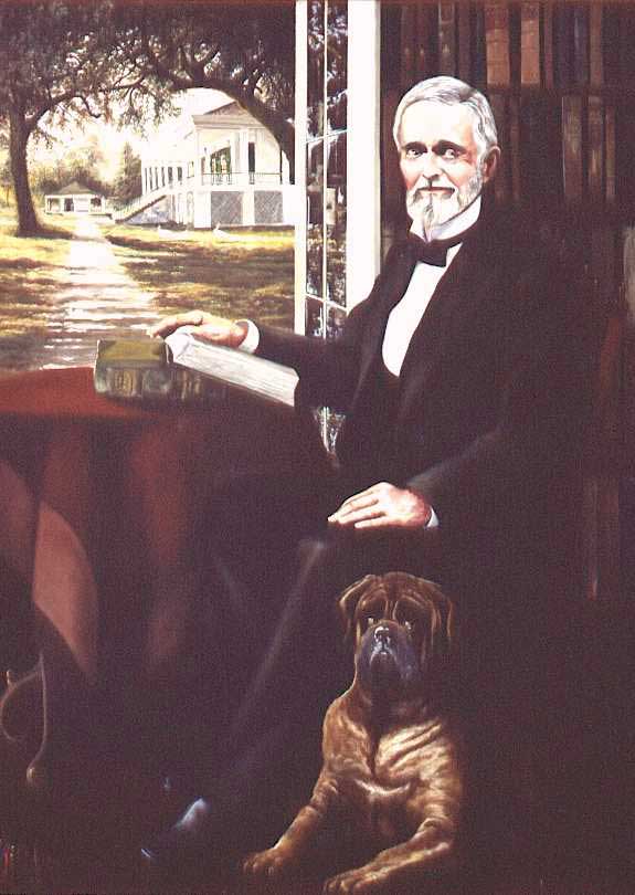 575x810 Southern Cedars Gallery - Jefferson Davis Painting