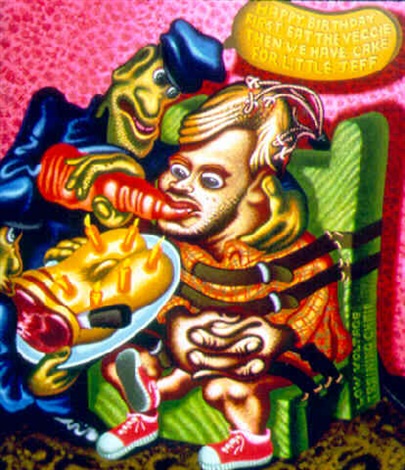 405x470 Jeffrey Dahmer By Peter Saul On Artnet - Jeffrey Dahmer Painting
