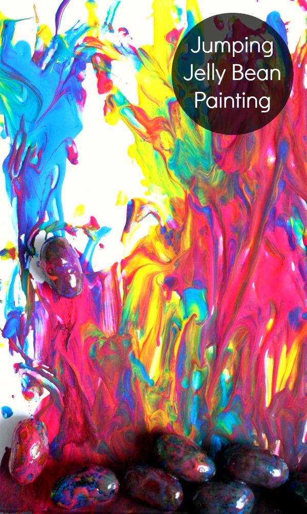 600x1002 Jumping Jelly Bean Painting Process Art, Jelly Beans - Jelly Bean Painting
