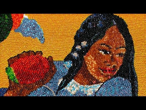 480x360 Artist Transforms Jelly Beans Into Art - Jelly Bean Painting