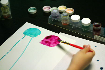 450x300 Watercolor Jellyfish Painting - Jellyfish Painting Watercolor