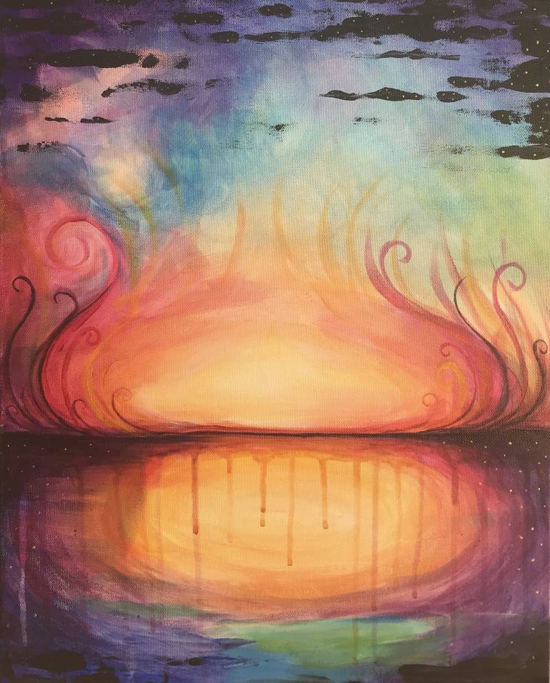 770x956 Saatchi Art Valley Painting By Rebecca Jennings - Jennings Painting