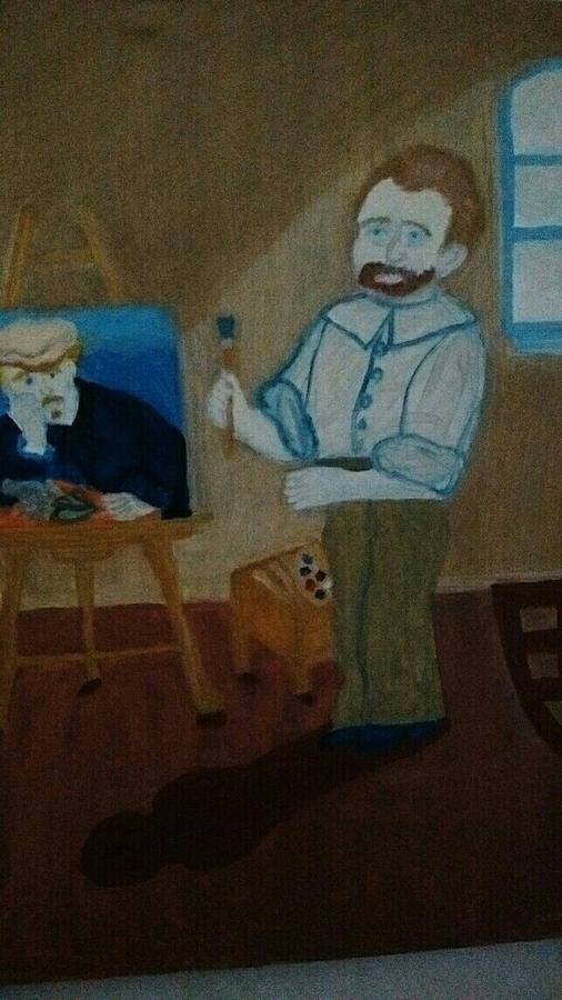 506x900 Van Gogh Paints Dr Gachet Painting By Linda Jennings - Jennings Painting