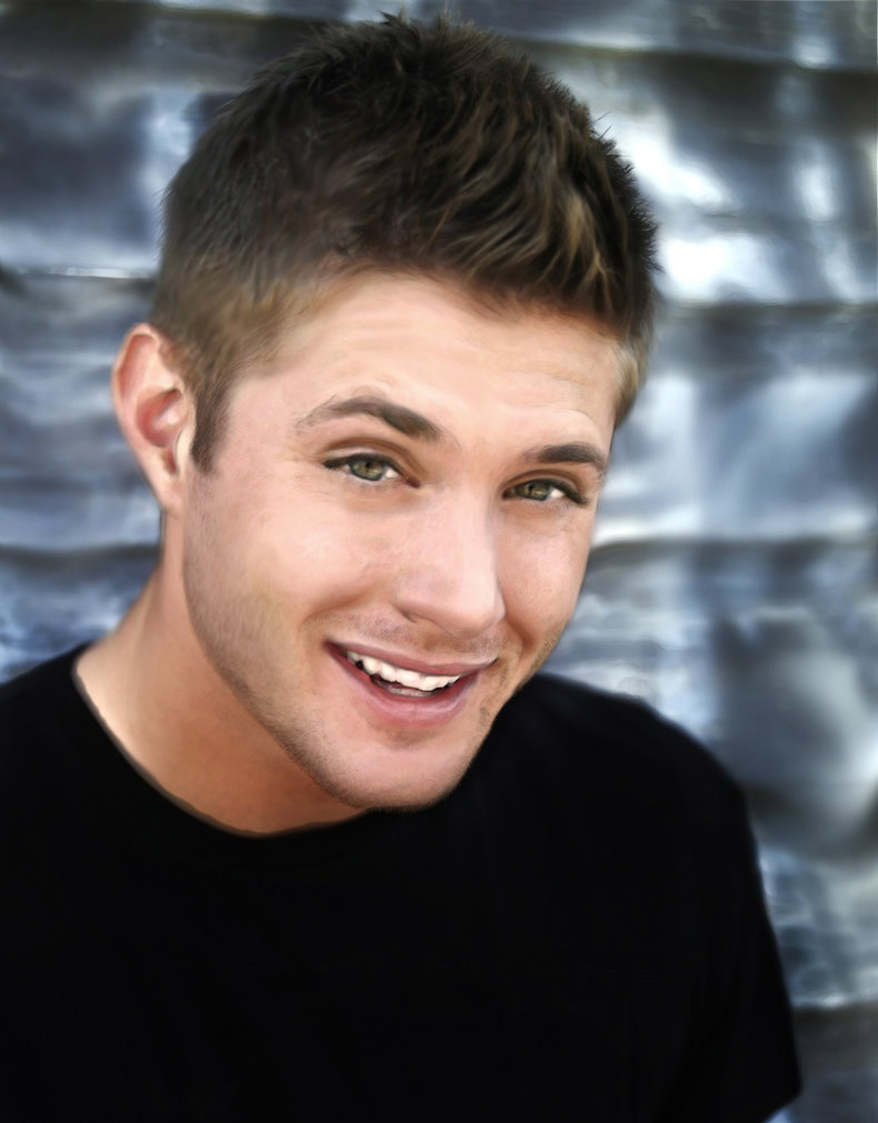 790x1011 Jensen Ackles Paint By Leshary - Jensen Ackles Painting