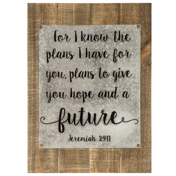350x350 Jeremiah 2911 Galvanized Wood Wall Decor Hobby Lobby 1280742 - Jeremiah 29 11 Painting