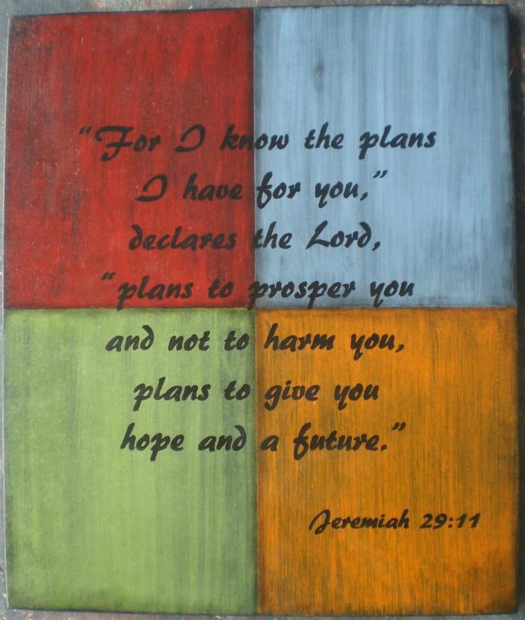 758x894 Signs By Denise - Jeremiah 29 11 Painting