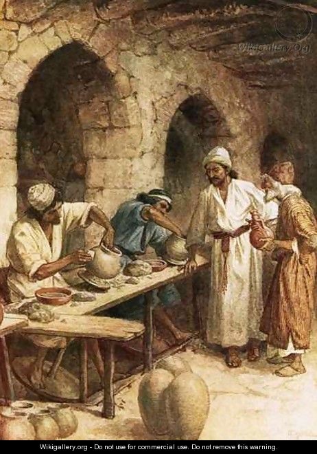 462x660 Jeremiah And The Potter - Jeremiah Painting