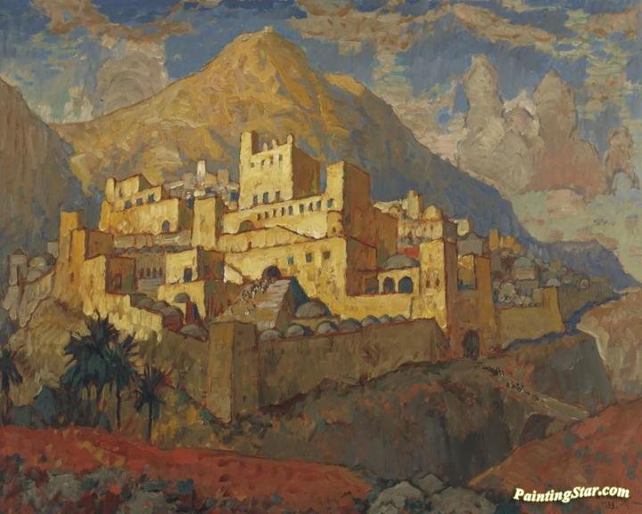720x576 Jericho Artwork By Konstantin Gorbatov Oil Painting Amp Art Prints - Jericho Painting