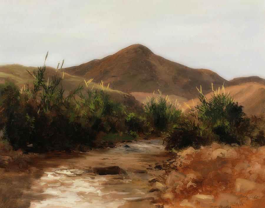 900x708 Near Jericho Painting By Lockwood De Forrest - Jericho Painting