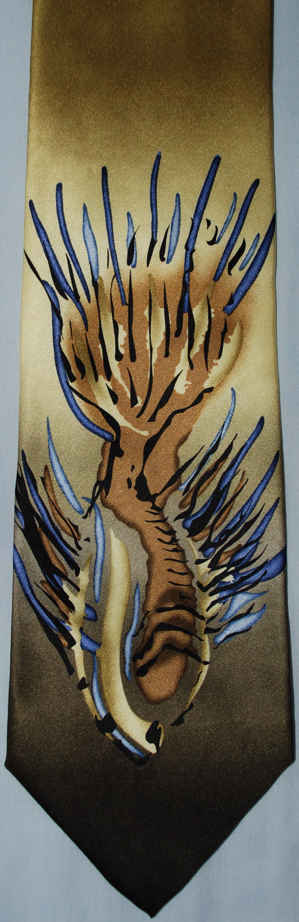 1032x3176 Jgarciatieguy Art On Fabric - Jerry Garcia Fish Painting