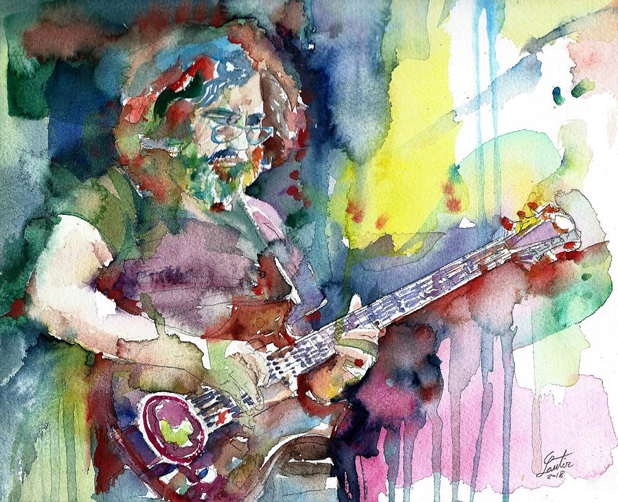 900x731 Jerry Garcia - Jerry Garcia Painting