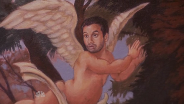 624x352 Parks And Recreation, (3.11) The Signal - Jerrys Painting