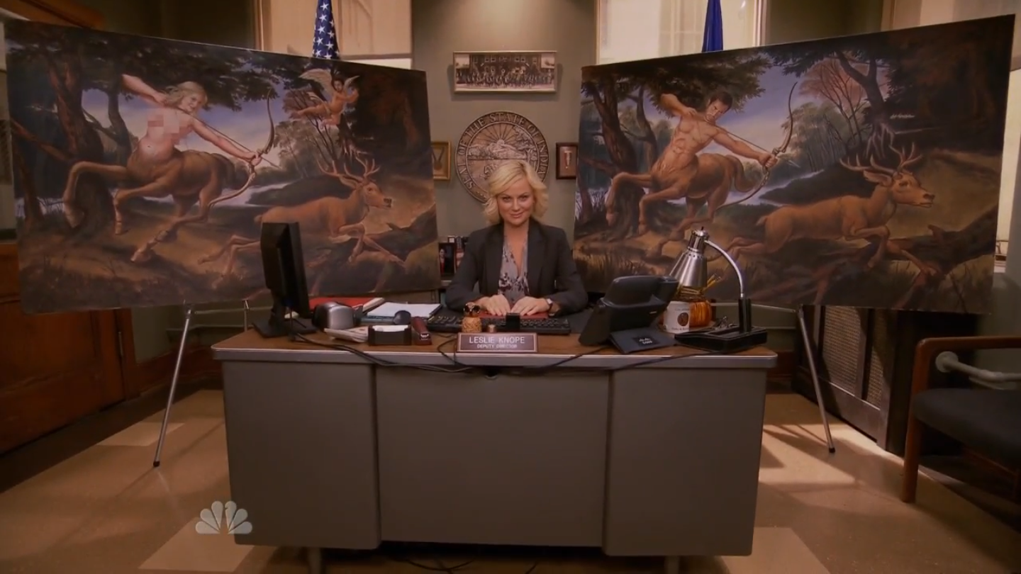 1440x810 Jerry's Painting Parks And Recreation Wiki Fandom Powered By Wikia - Jerrys Painting