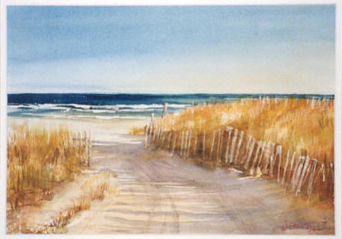 494x345 Jill Stanley ~ Fine Art Painting - Jersey Shore Painting