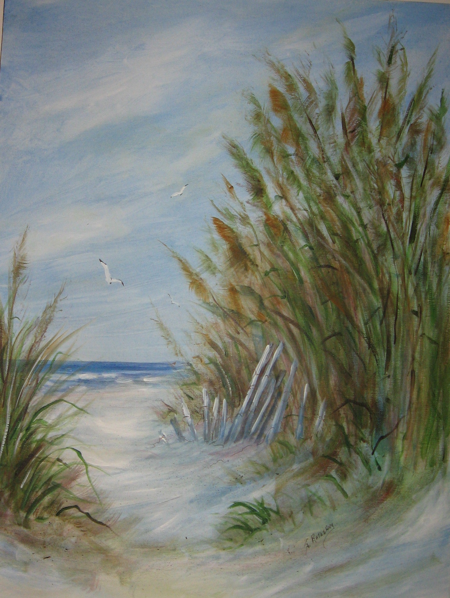 1439x1912 Ocean County Julieartist's Blog - Jersey Shore Painting