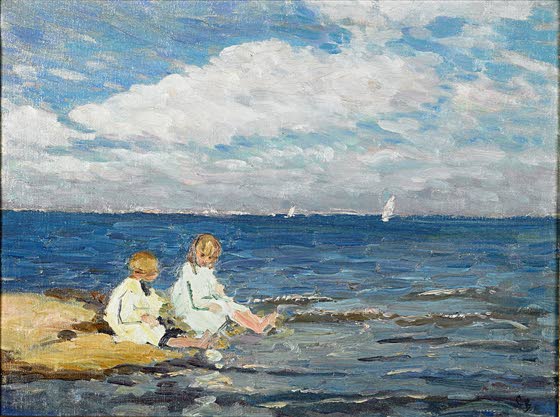 560x417 Sand In My Shoes Art Expert's Book A Collection Of Forgotten - Jersey Shore Painting