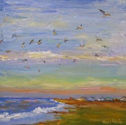 250x248 Gulls Paintings - Jersey Shore Painting