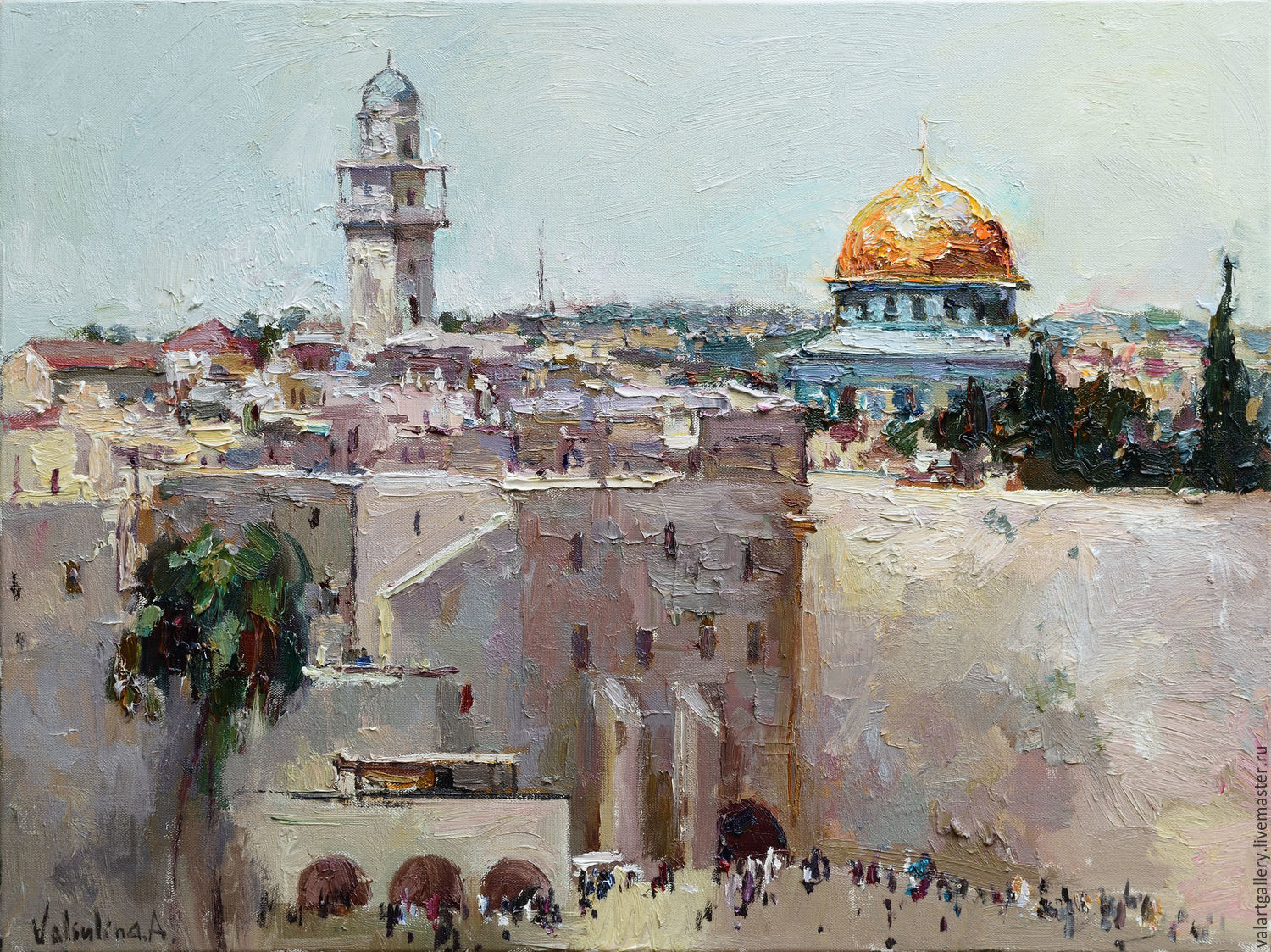 1500x1123 Western Wall In Jerusalem, Israel - Jerusalem Painting