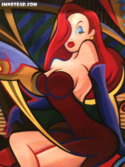 427x569 Jessica Rabbit Painting Jessica Rabbit Painting Found - Jessica Rabbit Painting