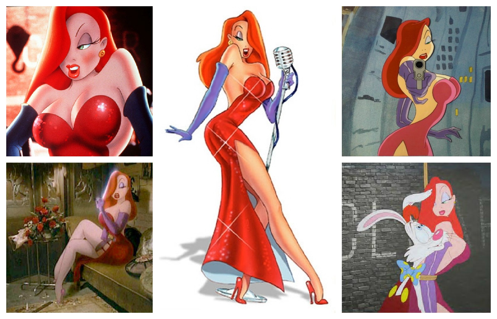 1595x1024 Doey's Makeup Jessica Rabbit And Influences On Kids And Cartoons - Jessica Rabbit Painting