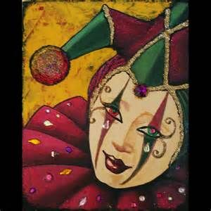 300x300 Medieval Jester Painting - Jester Painting