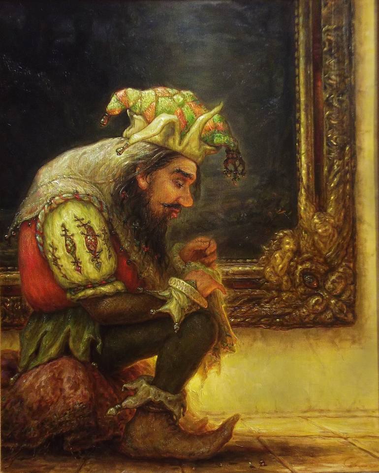 770x962 Saatchi Art - Jester Painting