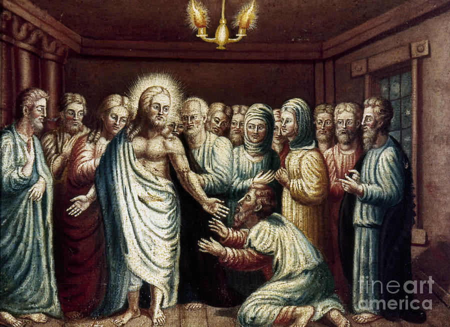 900x654 Jesus Amp Disciples Painting By Granger - Jesus And Disciples Painting