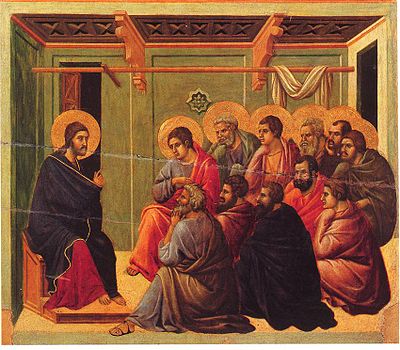 400x350 Disciple (Christianity) - Jesus And Disciples Painting