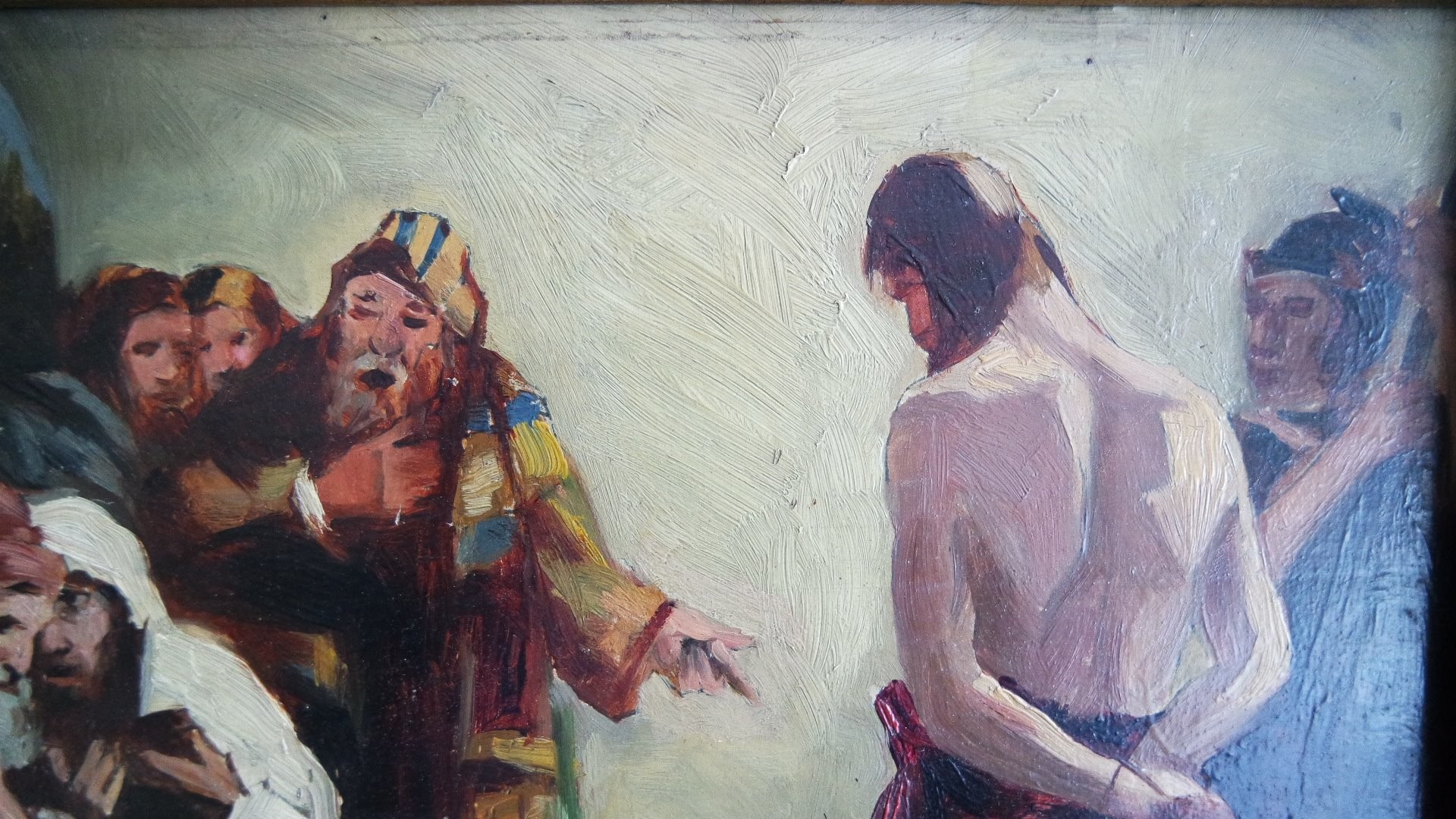 Jesus And Pilate Painting At Paintingvalley.com 