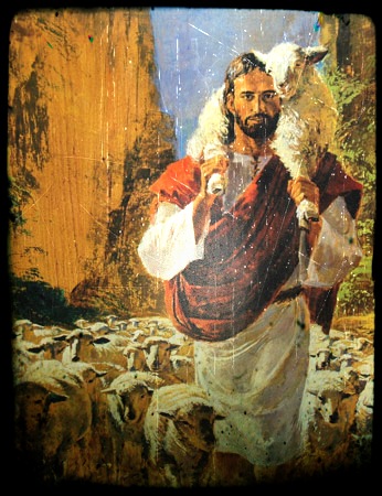 346x450 Lost Sheep Amp The Search Party Of One Pastor's Ponderings - Jesus And The Lost Sheep Painting