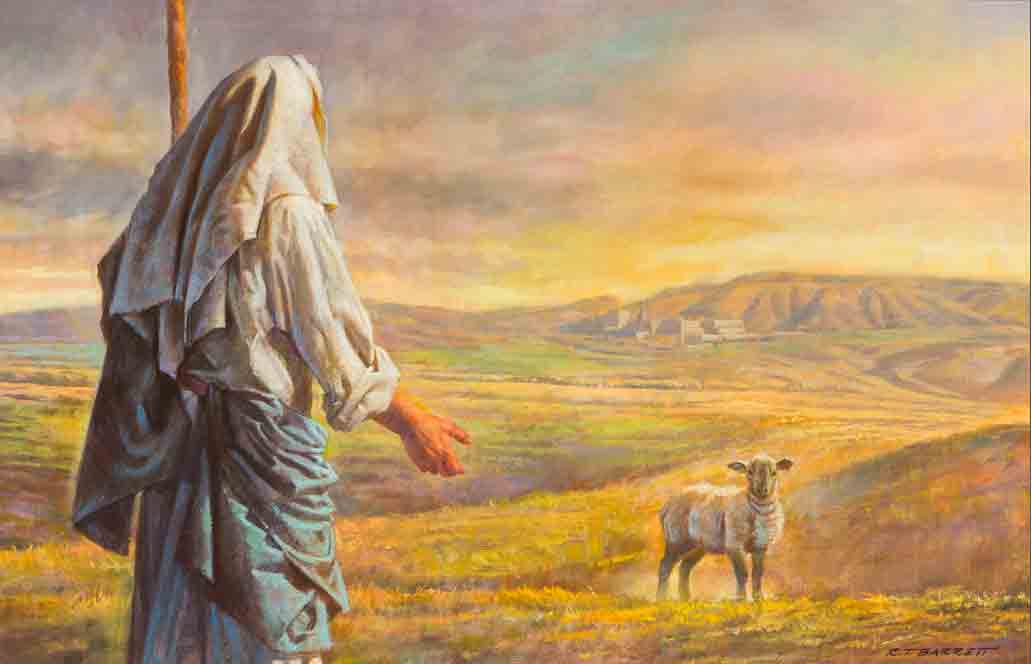 1032x664 The Parable Of The Lost Sheep Bicol Peryodiko - Jesus And The Lost Sheep Painting