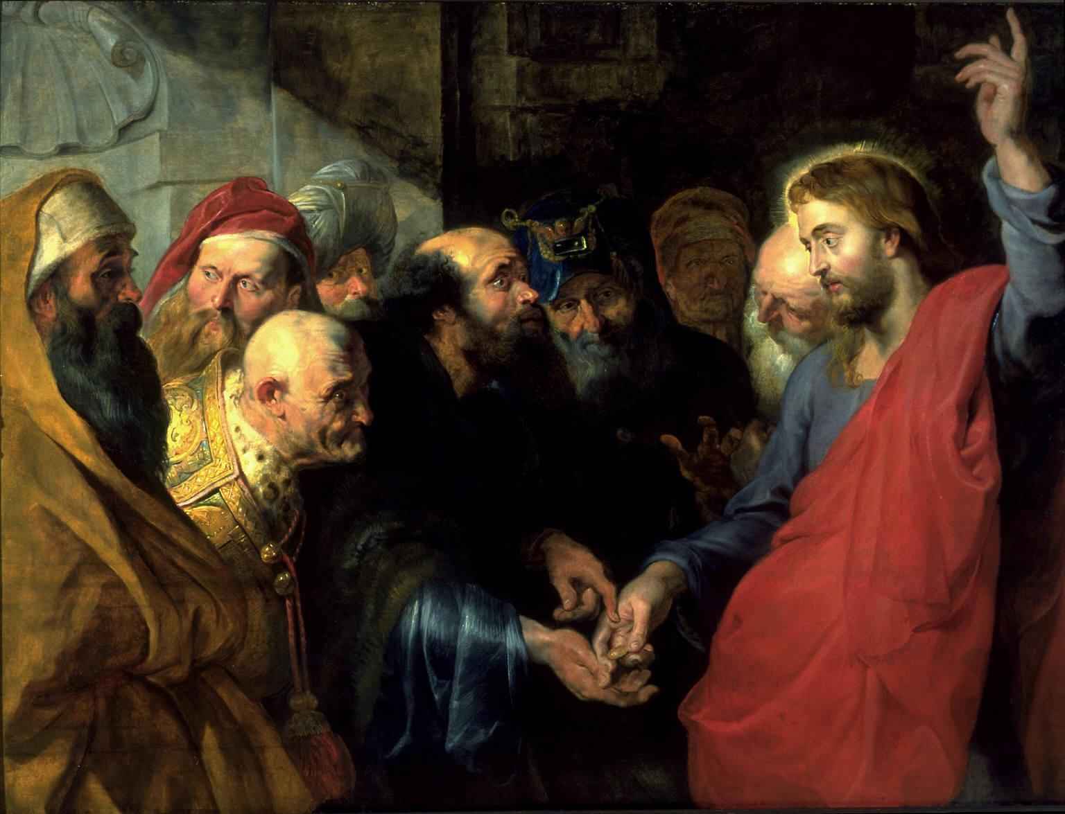 1536x1175 Is The Passage In Matthew 19 A Contradiction - Jesus And The Pharisees Painting