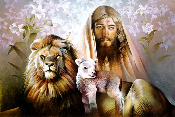 703x472 Jesus Paintings~jesus Art Amp Christian Paintings, By Christian - Jesus Art Painting