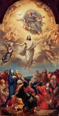 Jesus Ascension Painting