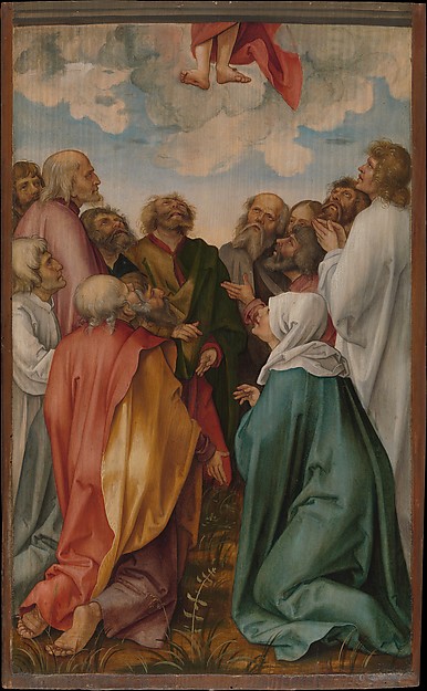 386x625 Hans Von Kulmbach The Ascension Of Christ The Met - Jesus Ascension Painting