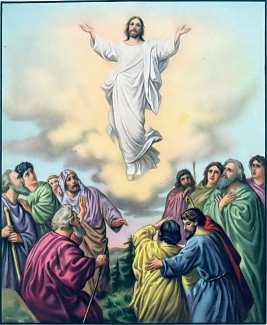 526x640 The Ascension Children's Church - Jesus Ascension Painting