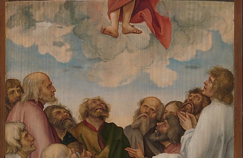 800x521 Up To Heaven - Jesus Ascension Painting