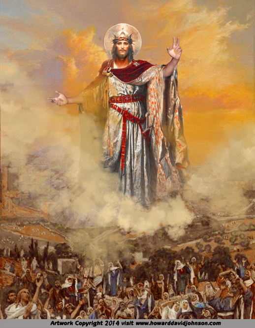 518x666 Contemporary Christian Art Paintings, Pictures Amp Biblical Art - Jesus Ascension Painting