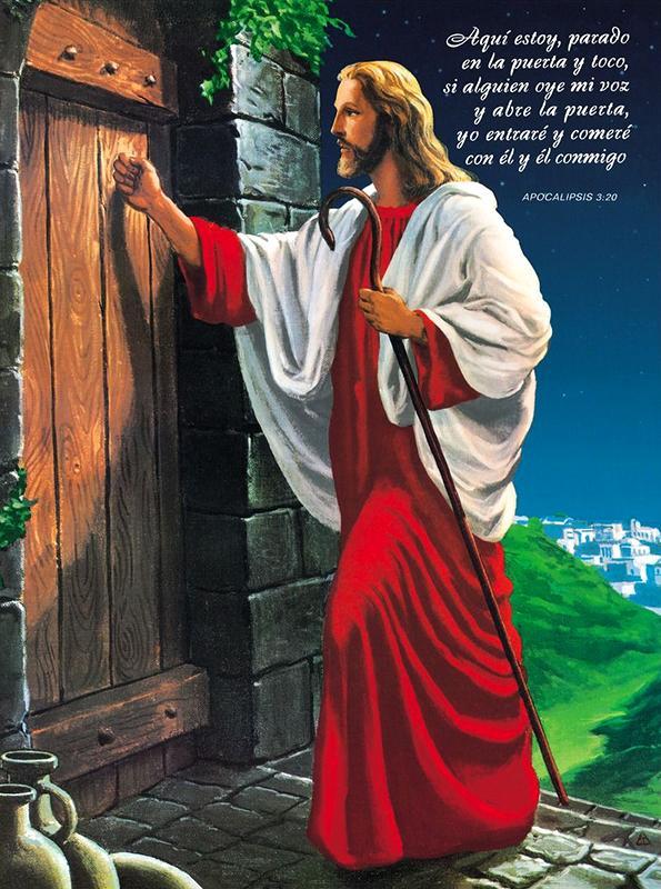 595x800 Jesus Knocking - Jesus At The Door Painting