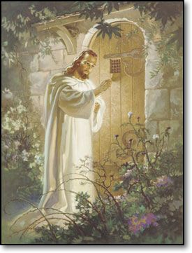 275x361 Paintings Of Jesus By Warner Sallman Wesleyan Arminian - Jesus At The Door Painting