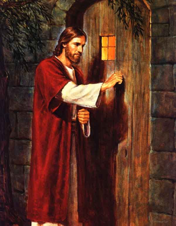 600x769 Softly And Tenderly Doors, Savior And Lord - Jesus At The Door Painting