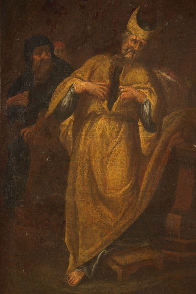 400x600 Jesus Brought Before Caiaphas - Jesus Before Caiaphas Painting