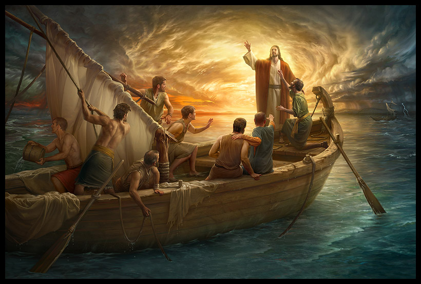 Jesus Calms The Storm Painting At PaintingValley Explore Jesus Calms The Storm Painting At PaintingValley Explore