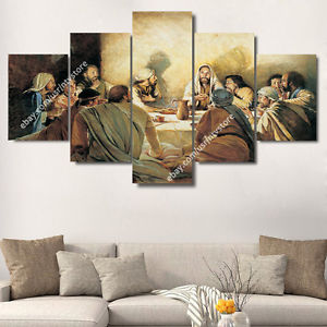 300x300 Jesus Christ Amp Apostles Painting Wall Art Canvas Print Christian - Jesus Canvas Painting