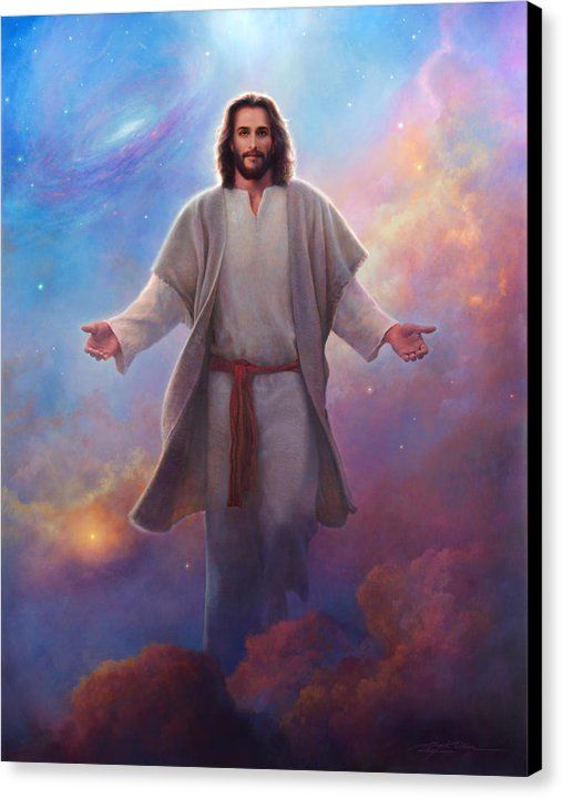 508x720 The 18 Best Jesus Images On Abstract Art, Canvas Art - Jesus Canvas Painting