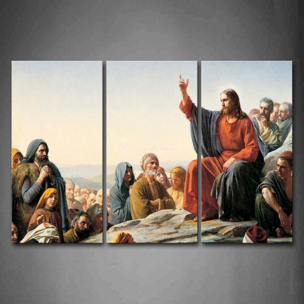 1000x1000 The Best Jesus Canvas Wall Art - Jesus Canvas Painting